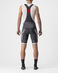 CASTELLI Kurze Fahrradhose mit Trägern - COMPETIZIONE KIT - Grau