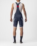 CASTELLI Kurze Fahrradhose mit Trägern - COMPETIZIONE KIT - Blau