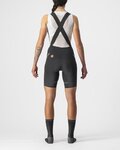 CASTELLI Kurze Fahrradhose mit Trägern - VELOCISSIMA 3 - Schwarz