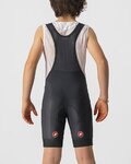 CASTELLI Kurze Fahrradhose mit Trägern - JR COMPETIZIONE - Schwarz