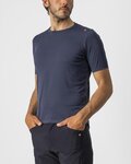 CASTELLI Kurzarm Fahrrad-Shirt - TECH 2 TEE - Blau