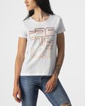 CASTELLI Kurzarm Fahrrad-Shirt - BELLAGIO TEE - Weiß