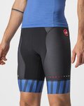 CASTELLI Fahrradshorts ohne Träger - FREE TRI - Schwarz/Blau