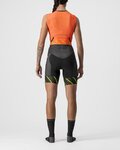 CASTELLI Fahrrad-Unteranzug - FREE SANREMO W - Orange/Schwarz