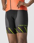 CASTELLI Fahrradshorts ohne Träger - FREE W TRI - Schwarz/Hellgrün