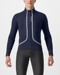 CASTELLI Fahrrad-Thermojacke - FLIGHT AIR - Blau