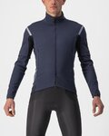CASTELLI Fahrrad-Thermojacke - PERFETTO ROS 2 CONVERTIBLE - Blau
