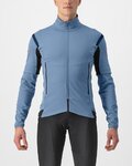 CASTELLI Fahrrad-Thermojacke - PERFETTO ROS 2 CONVERTIBLE - Blau