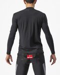 CASTELLI Langarm Fahrrad-Shirt - BANDITO WOOL LS - Schwarz
