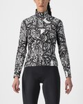 CASTELLI Fahrrad-Thermojacke - UNLIMITED PERFETTO ROS 2 W - Schwarz/Weiß