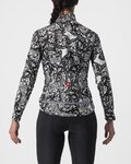 CASTELLI Fahrrad-Thermojacke - UNLIMITED PERFETTO ROS 2 W - Schwarz/Weiß