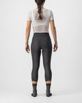 CASTELLI 3/4 lange Fahrradhose ohne Träger - VELOCISSIMA THERMAL - Schwarz