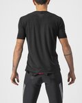 CASTELLI Kurzarm Fahrrad-Shirt - BANDITO WOOL SS - Schwarz