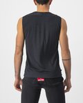 CASTELLI Ärmelloses Fahrrad-Shirt - BANDITO WOOL - Schwarz
