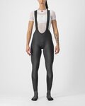 CASTELLI Lange Fahrradhose mit Trägern - SEMIFREDDO W DT - Schwarz