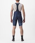 CASTELLI Kurze Fahrradhose mit Trägern - FREE AERO RC KIT - Blau/Weiß