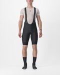 CASTELLI Kurze Fahrradhose mit Trägern - UNLIMITED CARGO - Schwarz