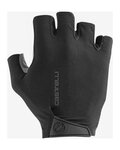 CASTELLI Fingerlose Fahrradhandschuhe - PREMIO - Schwarz