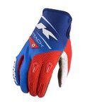 KENNY Langfinger-Fahrradhandschuhe - GLOVES TRACK 24 - Rot/Blau
