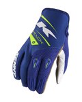 KENNY Langfinger-Fahrradhandschuhe - GLOVES TRACK 24 - Gelb/Blau