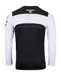 KENNY Langarm Fahrradtrikot für den Sommer - ELITE 25 - Schwarz/Weiß