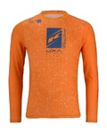 KENNY Langarm Fahrradtrikot für den Sommer - PROLIGHT 24 - Orange