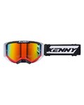 KENNY Fahrradsonnenbrille - PERFORMANCE EVO2 - Rot/Weiß