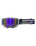 KENNY Fahrradsonnenbrille - PERFORMANCE EVO2 - Transparent/Silber