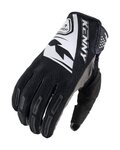 KENNY Langfinger-Fahrradhandschuhe - PERFORMANCE - Schwarz/Weiß