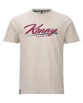 KENNY Kurzarm Fahrrad-Shirt - CASUAL - Elfenbein