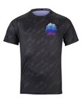 KENNY Kurzarm Fahrradtrikot - PATROL 25 - Schwarz