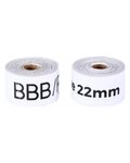 BBB Band - RIMTAPE 2M X 22MM - Weiß