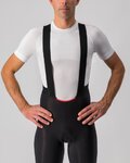 CASTELLI Lange Fahrradhose mit Trägern - NANO FLEX PRO 2 - Schwarz