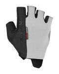 CASTELLI Fingerlose Fahrradhandschuhe - ROSSO CORSA ESPRESSO - Grau