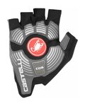 CASTELLI Fingerlose Fahrradhandschuhe - ROSSO CORSA ESPRESSO - Grau