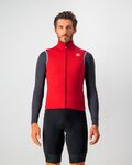 CASTELLI Fahrradweste - PERFETTO VEST - Rot