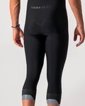 CASTELLI 3/4 lange Fahrradhose mit Träger  - TUTTO NANO - Schwarz