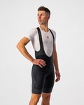 CASTELLI Kurze Fahrradhose mit Trägern - TUTTO NANO - Schwarz