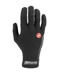 CASTELLI Langfinger-Fahrradhandschuhe - PERFETTO LIGHT - Schwarz