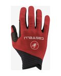CASTELLI Langfinger-Fahrradhandschuhe - CW 6.1 CROSS - Rot
