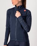 CASTELLI Fahrrad-Thermojacke - TRANSITION - Blau