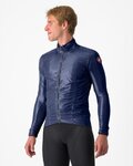 CASTELLI Winddichte Fahrradjacke - ARIA SHELL - Blau