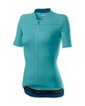 CASTELLI Kurzarm Fahrradtrikot - ANIMA 3 - Blau