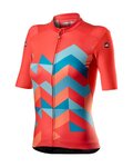CASTELLI Kurzarm Fahrradtrikot - UNLIMITED W - Rosa