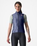 CASTELLI Fahrradweste - ARIA W - Blau