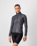 CASTELLI Winddichte Fahrradjacke - ARIA SHELL W - Grau