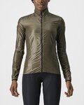 CASTELLI Winddichte Fahrradjacke - ARIA SHELL W - Grün