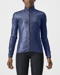 CASTELLI Winddichte Fahrradjacke - ARIA SHELL W - Blau