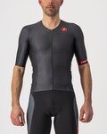 CASTELLI Kurzarm Fahrradtrikot - FREE SPEED 2 RACE - Schwarz