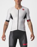 CASTELLI Kurzarm Fahrradtrikot - FREE SPEED 2 RACE - Schwarz/Weiß
